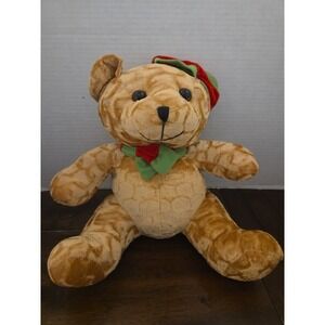Forest & Twelfth Kids Christmas Bear Stuffed Animal with Matching Red & Green...